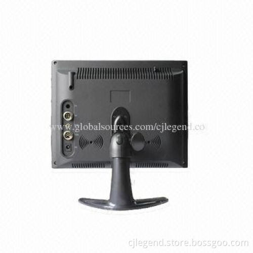 8-inch Touchscreen Car Monitor with USB 4-wire Resistive Touch Panel, Supports VGA, AV Signals